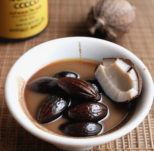 aceite de coco con café