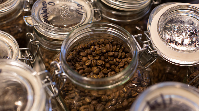 Coffee in jar