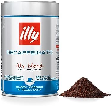 Illy Espresso Decaffeinato, 250 g, ground, pack of 1 : Amazon.de: Grocery